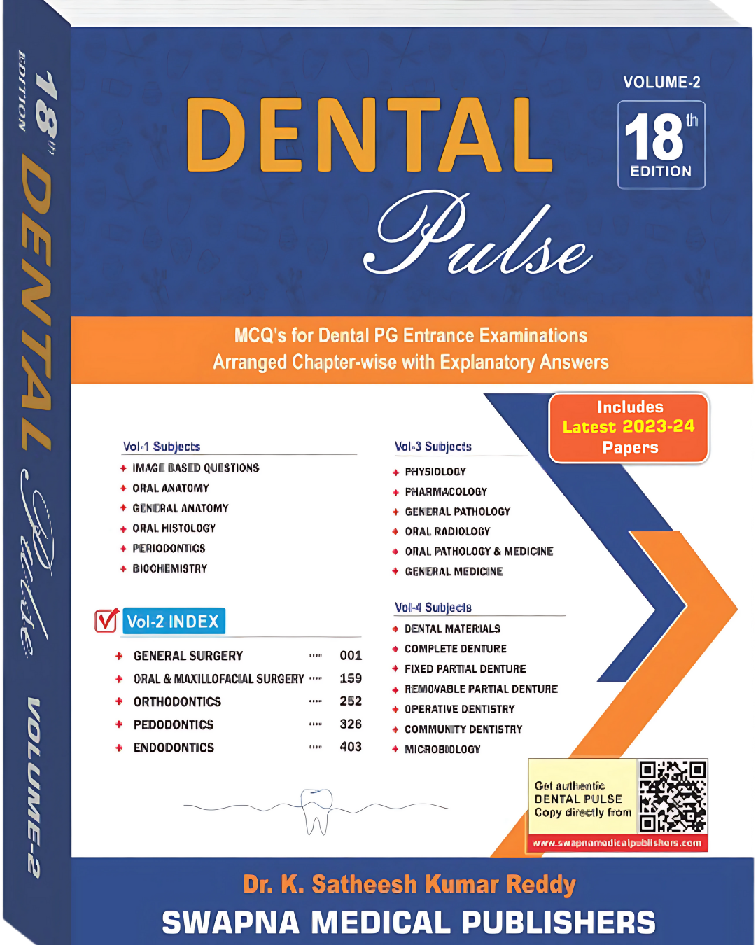Dental Pulse 18th Edition Volume 2 book cover