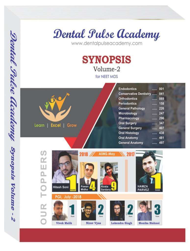 Dental Pulse Academy Synopsis Book Volume 2 cover