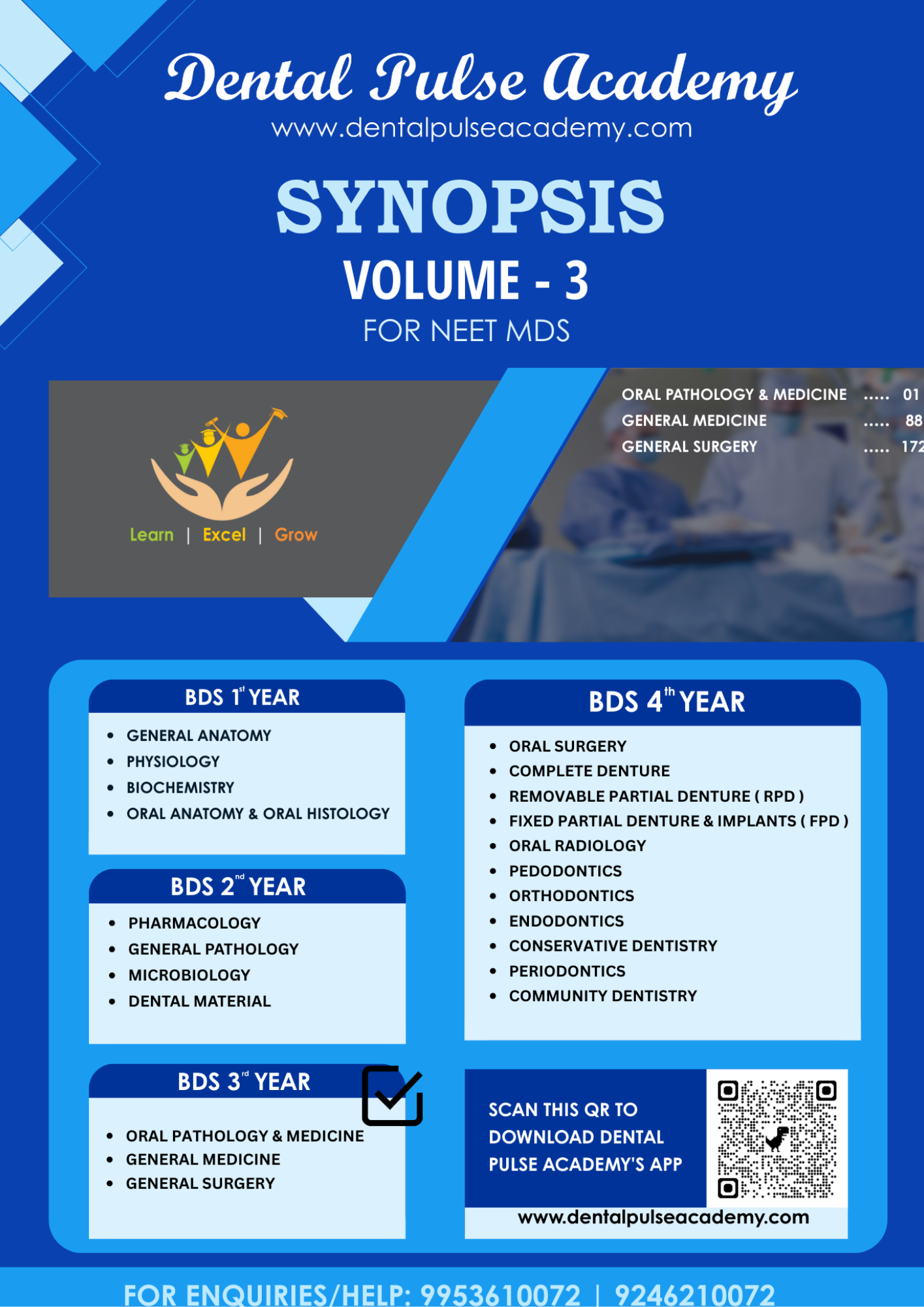 Dental Pulse Synopsis Volume 3 book cover
